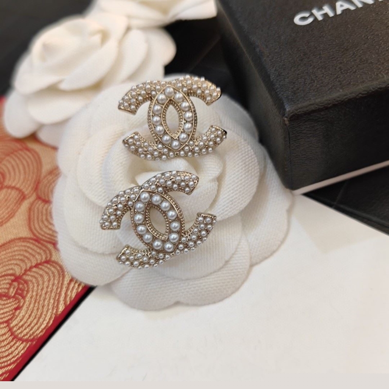 Ch*el earrings